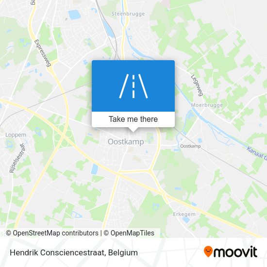 Hendrik Consciencestraat map