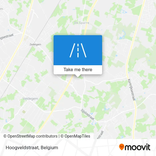 Hoogveldstraat map