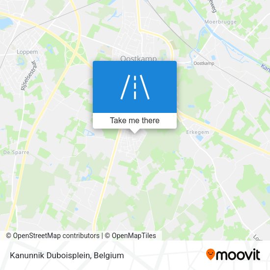 Kanunnik Duboisplein plan