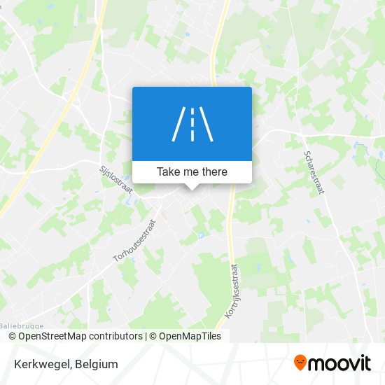 Kerkwegel map