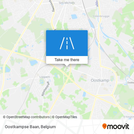 Oostkampse Baan map