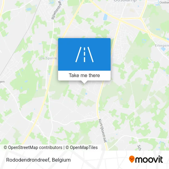 Rododendrondreef map
