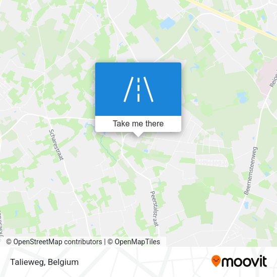 Talieweg map