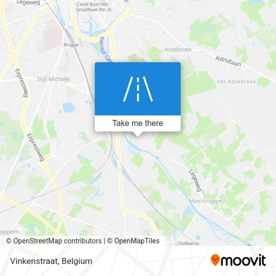 Vinkenstraat map
