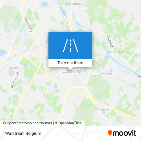 Walstraat map