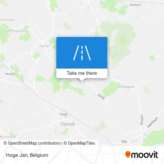 Hoge Jan map