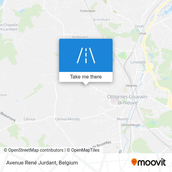 Avenue René Jurdant map