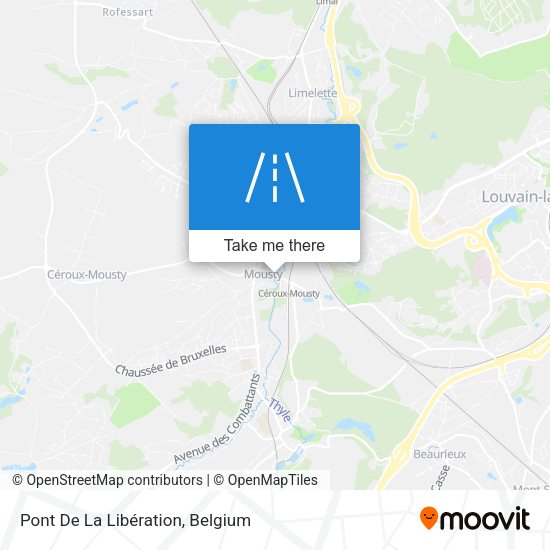 Pont De La Libération map