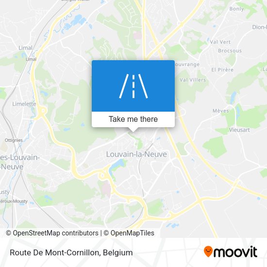 Route De Mont-Cornillon map