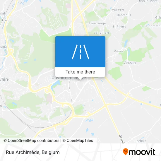 Archimedes Street map