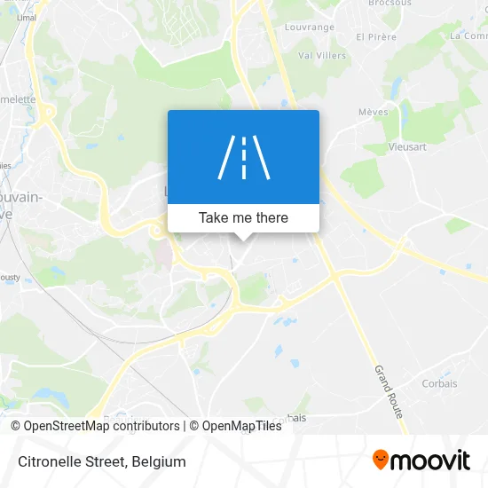 Citronelle Street map