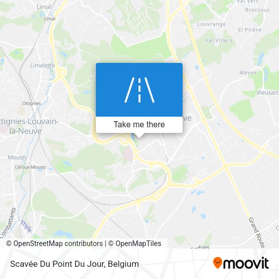 Scavée Du Point Du Jour map