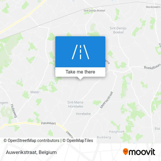 Auwerikstraat map