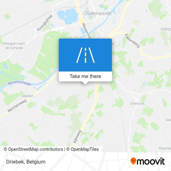 Driebek map
