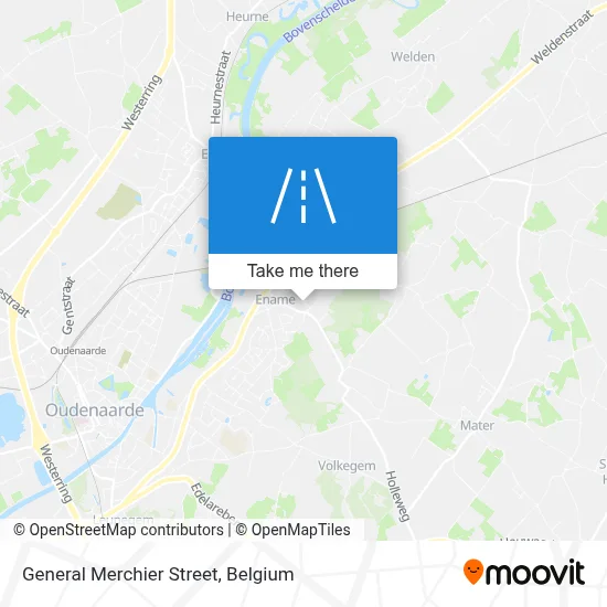 General Merchier Street map