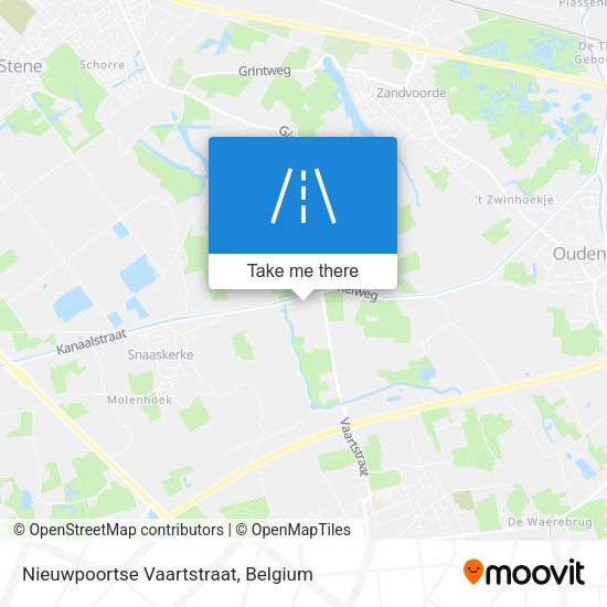 Nieuwpoortse Vaartstraat plan