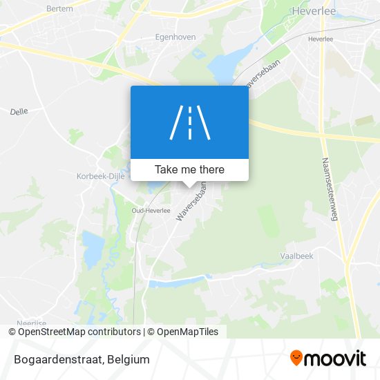 Bogaardenstraat map