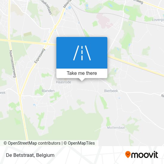 De Betstraat map