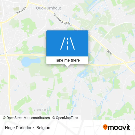 Hoge Darisdonk map