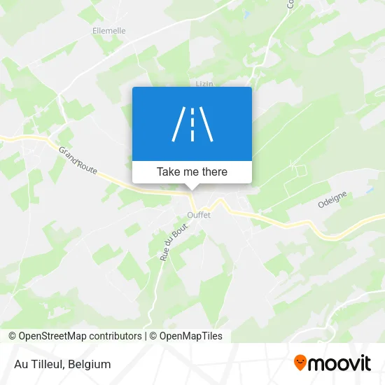 Au Tilleul map