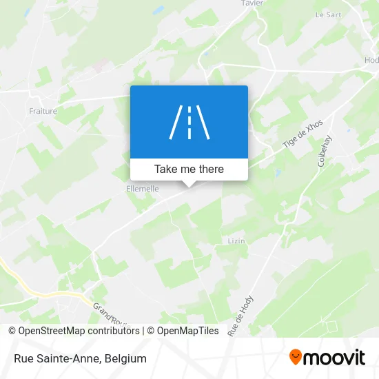 Saint Anne Street map