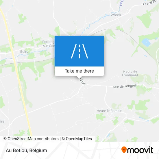 Au Botiou map
