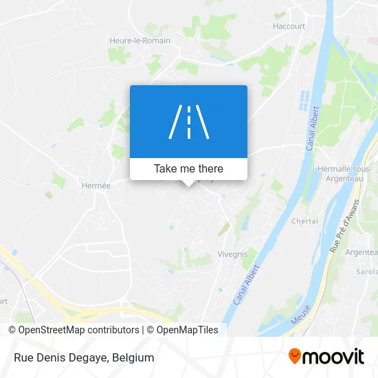 Denis Degaye Street map