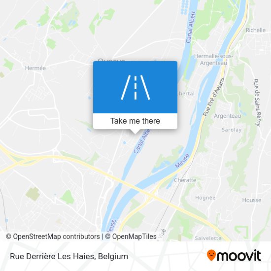 Rue Derrière Les Haies plan