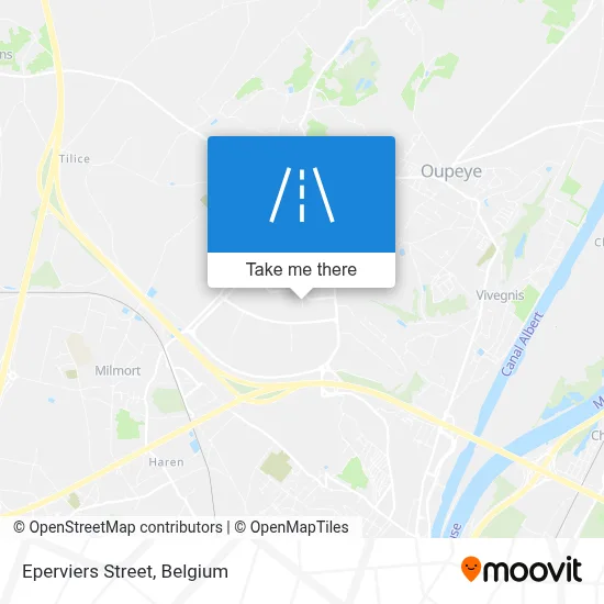 Eperviers Street map