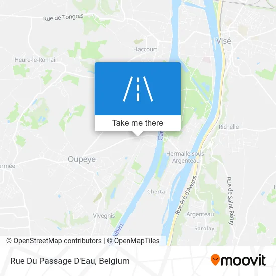 Rue Du Passage D'Eau map