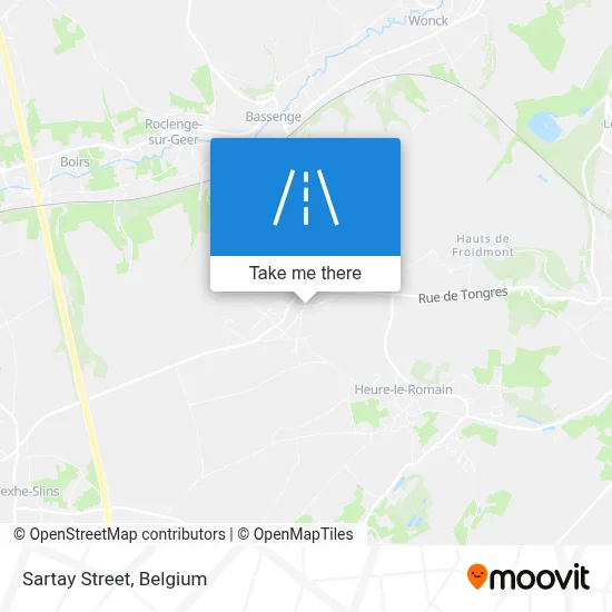 Sartay Street map