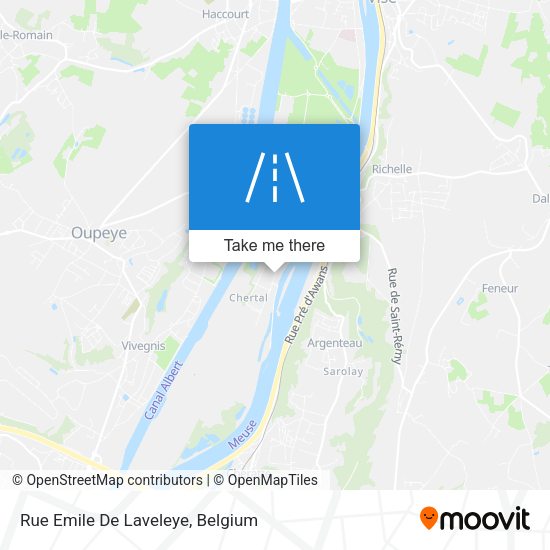 Rue Emile De Laveleye map