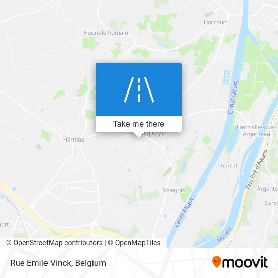 Emile Vinck Street map