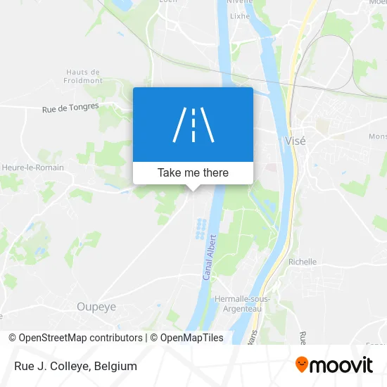 J. Colleye Street map