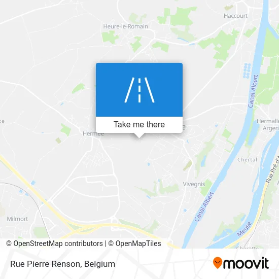 Pierre Renson Street map