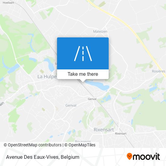 Avenue Des Eaux-Vives map