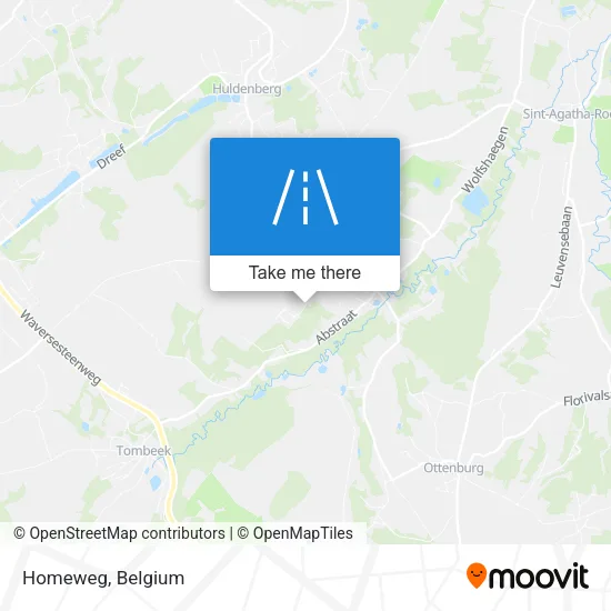 Homeweg map