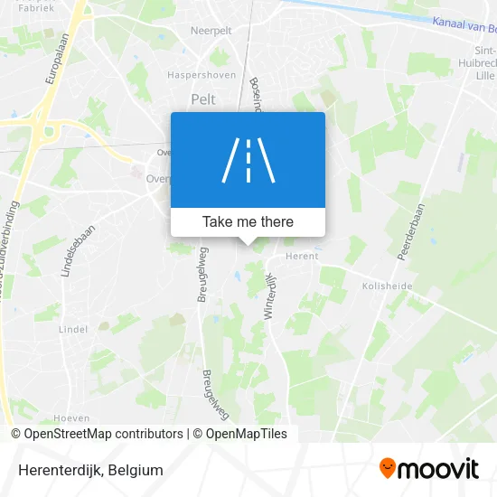 Herenterdijk map