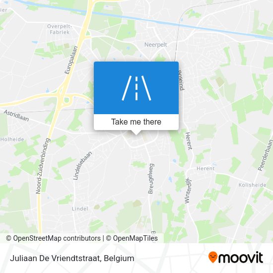 Juliaan De Vriendtstraat map