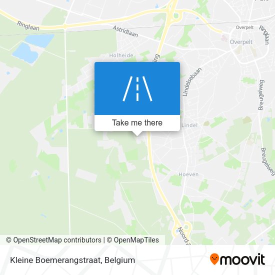Kleine Boemerangstraat map