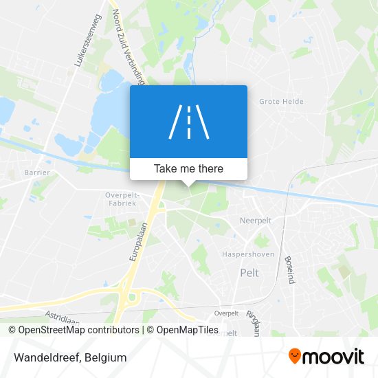 Wandeldreef plan