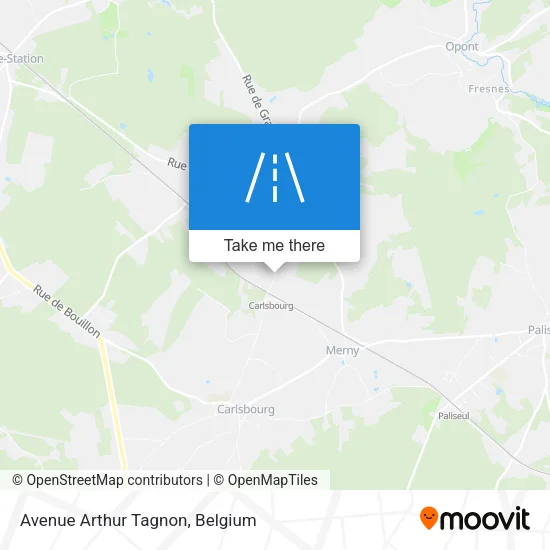 Avenue Arthur Tagnon map