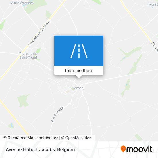 Avenue Hubert Jacobs plan