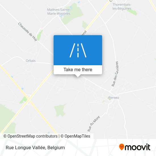 Rue Longue Vallée plan