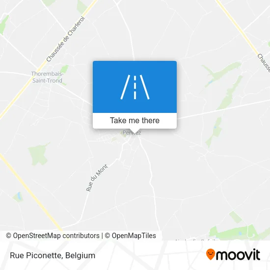 Rue Piconette map