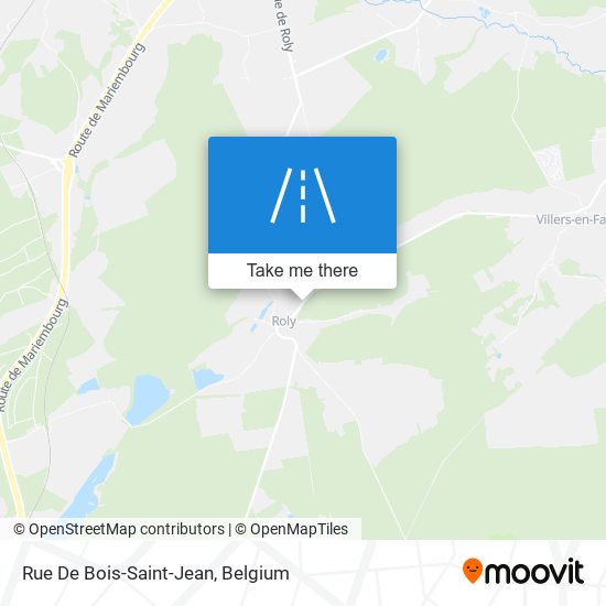 Rue De Bois-Saint-Jean map