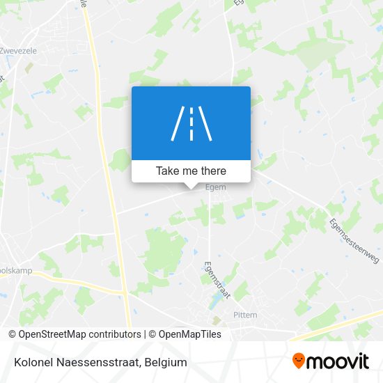 Kolonel Naessensstraat map
