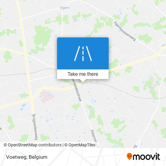 Voetweg map