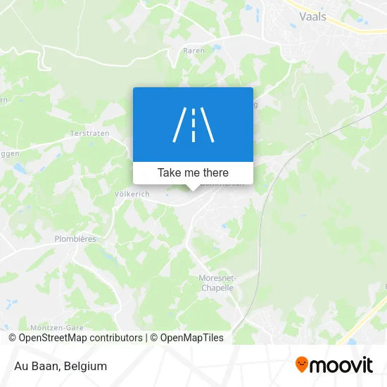 Au Baan map