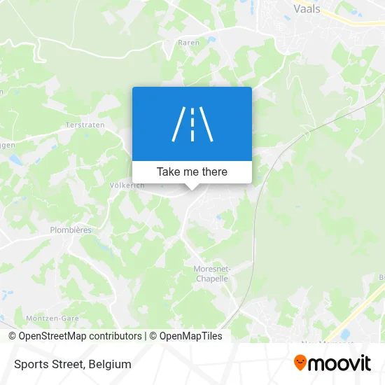 Sports Street map